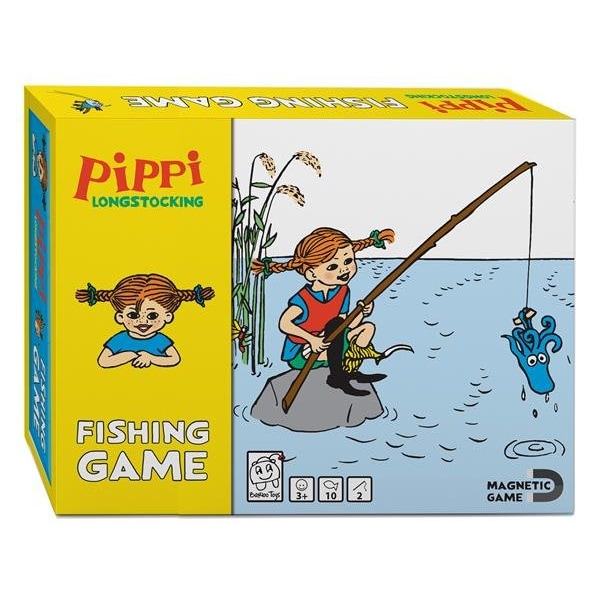 Pippi Fiskespel multifärg