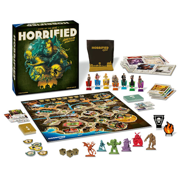 Horrified American Monsters EN multifärg