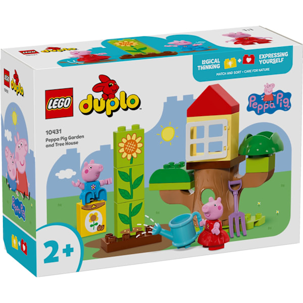 LEGO® DUPLO® Greta Gris Trädgård och trädkoja 10431 multifärg
