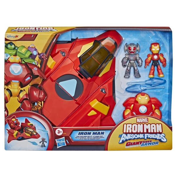Iron Man Awsome Friends Giant-sized Armor Jet multifärg