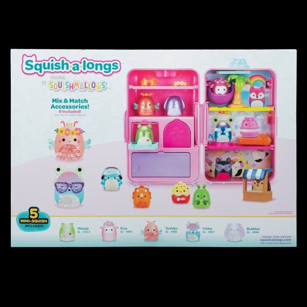 Squish-a-longs Carry On Lekset Rosa multifärg