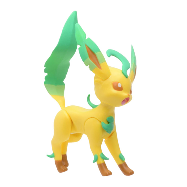 Pokemon Battle Figure Leafon multifärg