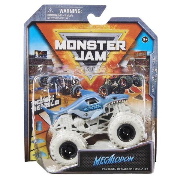 Monster Jam 1:64 Series 26 Megalodon multifärg