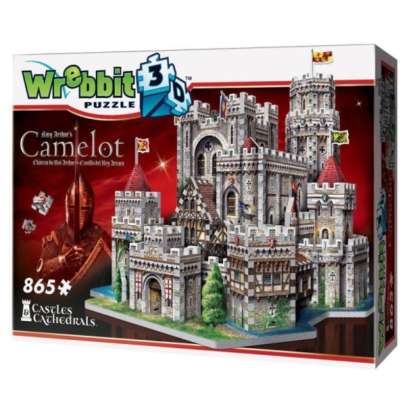 Wrebbit 3D Pussel Camelot 865 bitar multifärg