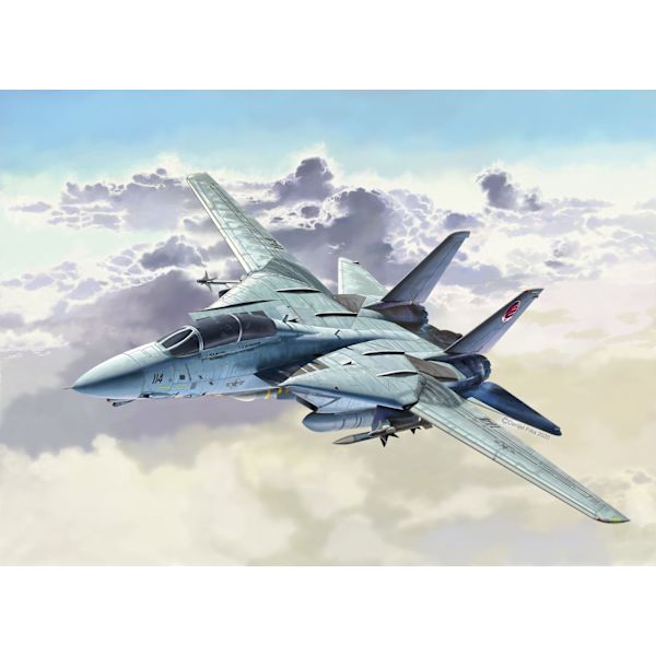 Revell Top Gun Mavericks F-14A Tomcat 1:48 Modellbyggsats multifärg