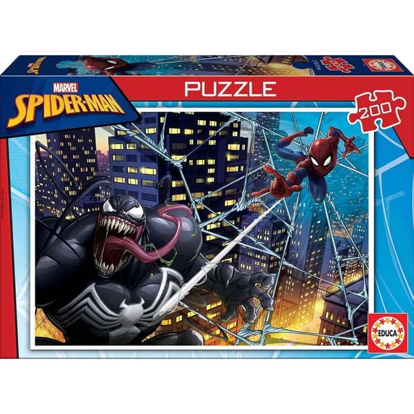 Educa Spiderman Pussel 200 bitar multifärg