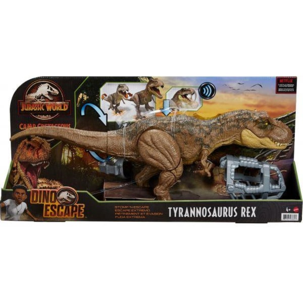 Jurassic World Stomp N Escape Tyrannosaurus Rex multifärg