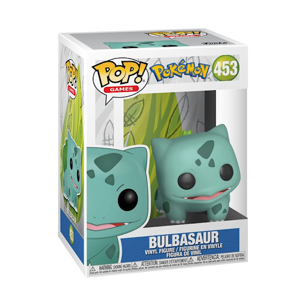 Funko POP! Games Pokemon Soft Color Bulbasaur 453 multifärg