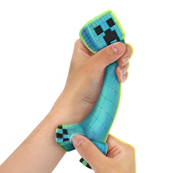 Goo Jit Zu Minecraft Stretchy Charged Creeper multifärg