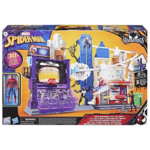 Marvel Spiderman Web Slinging City Lekset