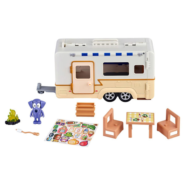 Bluey Caravan Adventures Husvagn multifärg