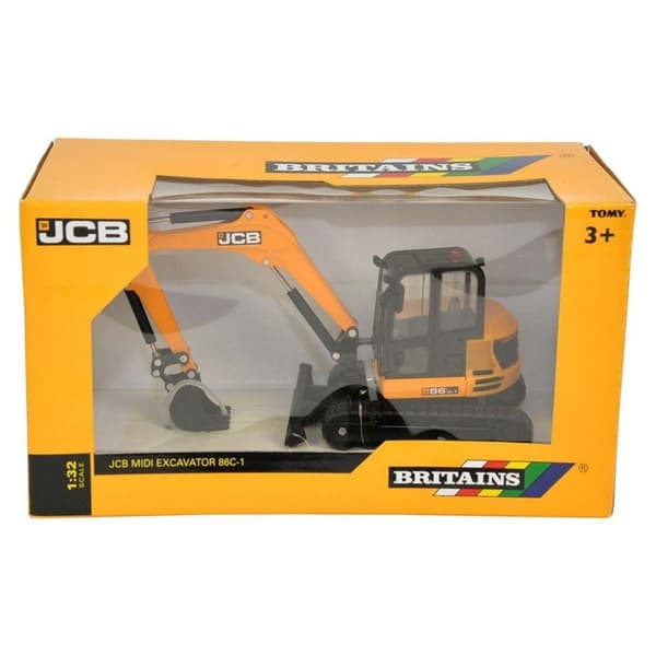 Britains JCB Midi Excavator 86C-1 1:32 multifärg