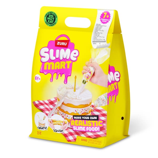 Slime Mart Shopping Bag Tårta multifärg