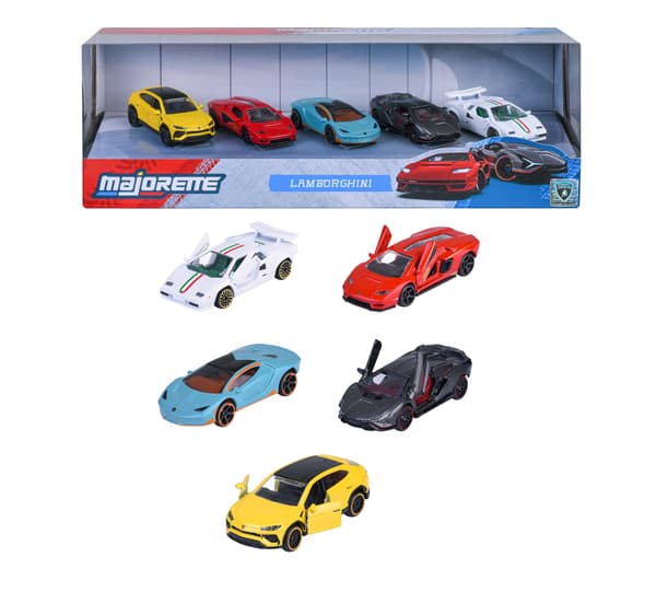 Majorette Lamborghini 5-pack Giftpack MultiColor