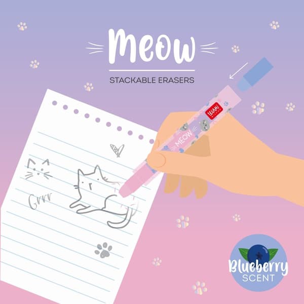 Legami Meow Doftsudd multifärg