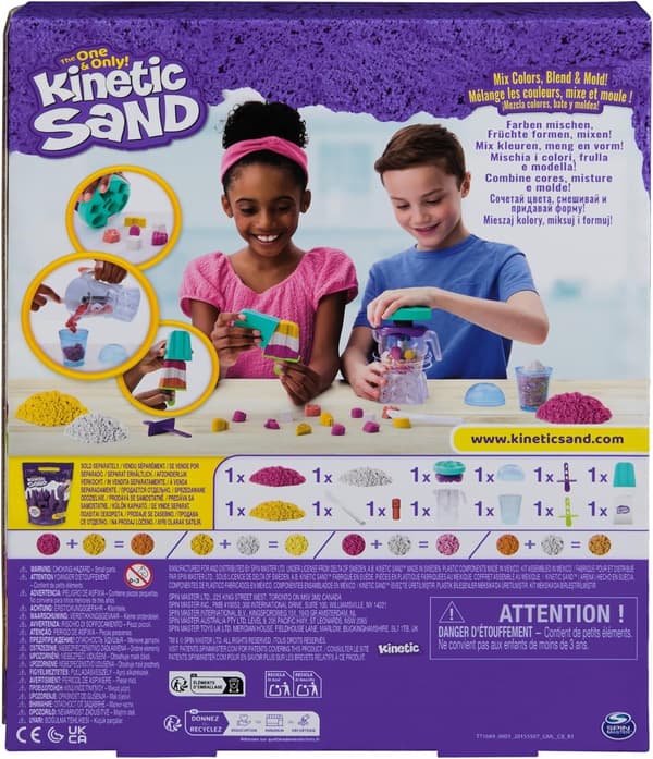 Kinetic Sand Smoothie Mixer multifärg