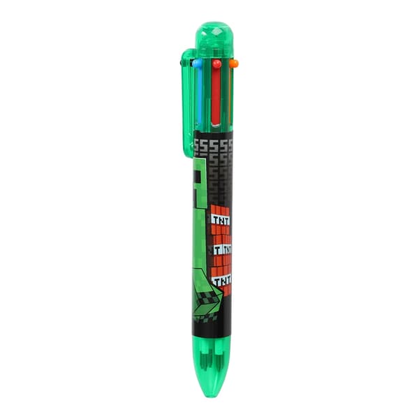 Minecraft Penna med 6 färger multifärg