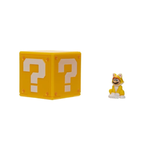 Super Mario Movie Mini Figur Cat Mario multifärg
