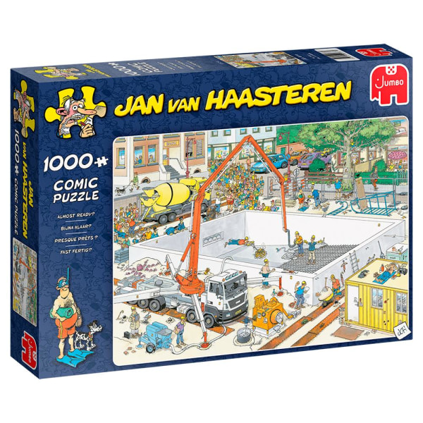 Jan Van Haasteren Almost Ready? Pussel 1000 bitar 20037 multifärg