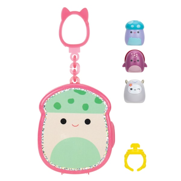 Squishmallows Squish-a-longs Clip-a-longs s1 multifärg