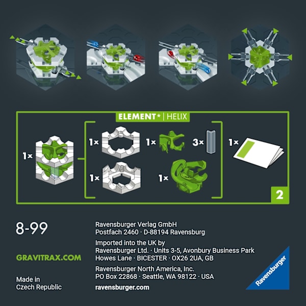 GraviTrax PRO Element Helix Expansion multifärg