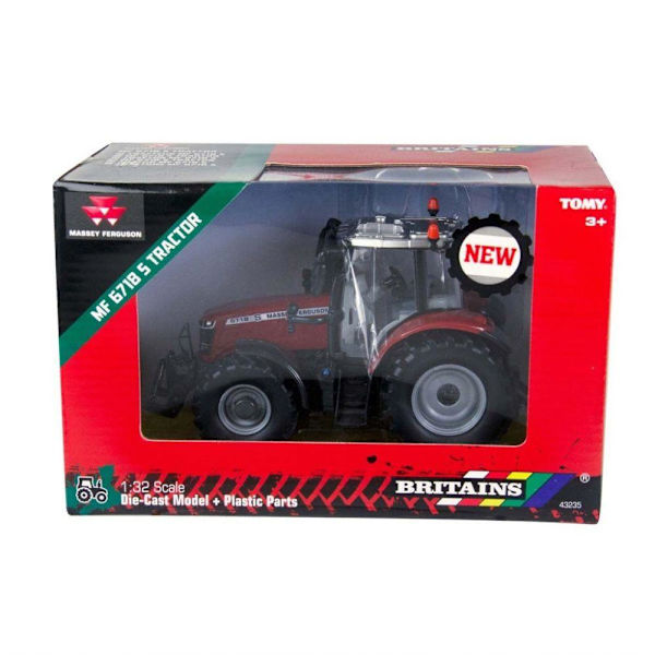 Britains Massey Ferguson MF 6718 S Tractor multifärg