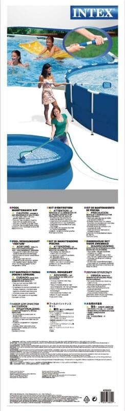 INTEX Poolskötarset multifärg