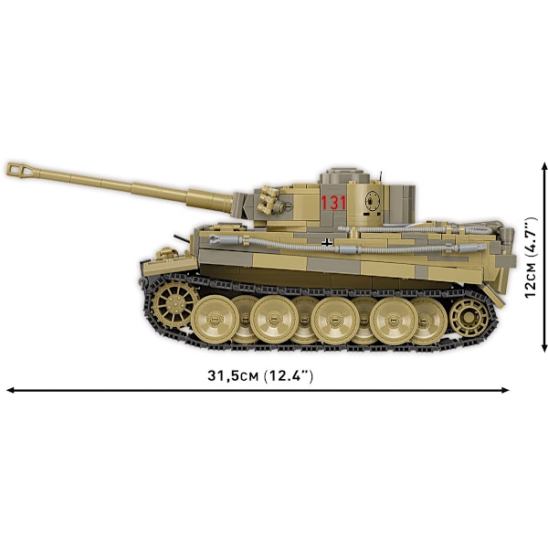 Cobi Panzer VI Tiger no131 1:28 2588 multifärg