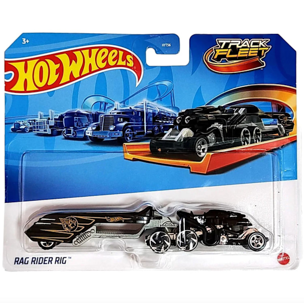 Hot Wheels Track Fleet 1:64 Rag Rider Rig multifärg