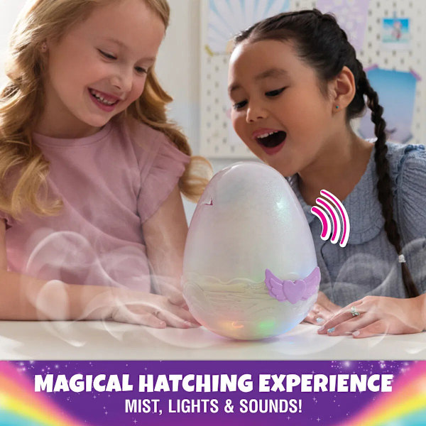 Hatchimals Alive Mystery Hatch Pufficorn multifärg