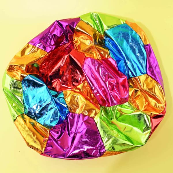 Mjuk Boll Metallic 35cm multifärg