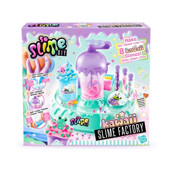 So Slime Kawaii Slime Factory multifärg