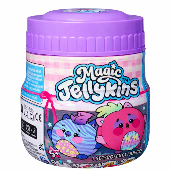Magic Jellykins 1-pack Lila Lock multifärg