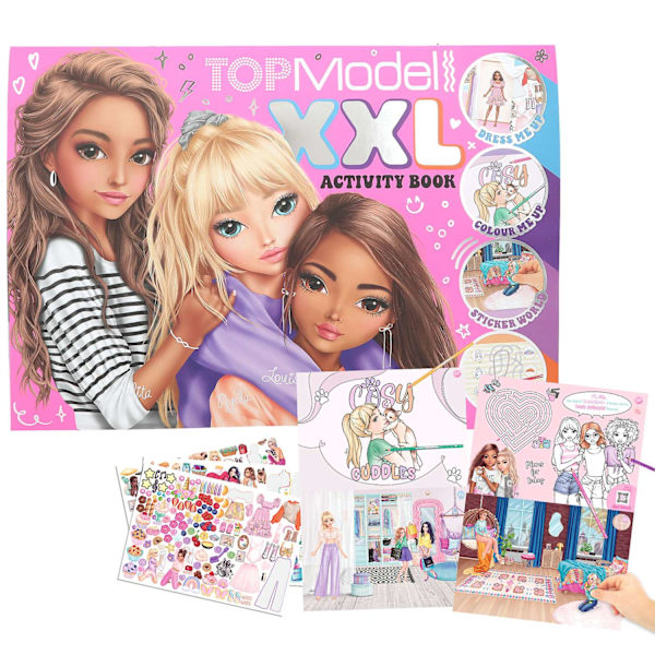 TOPModel XXL Pysselbok multifärg