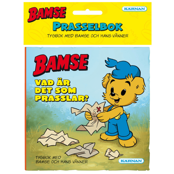 Bamse Prasselbok multifärg