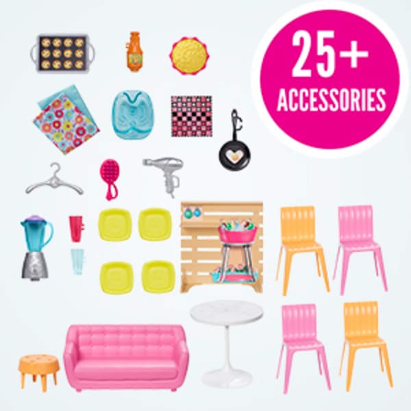Barbie Malibu Bostadshus Lekset multifärg