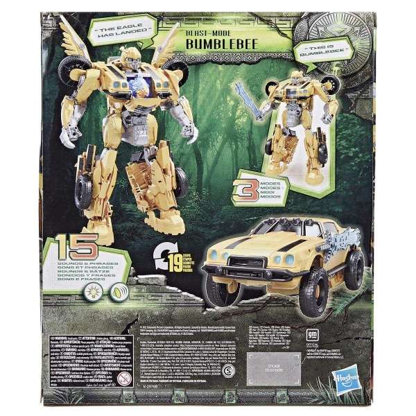 Transformers Beast-Mode Bumblebee multifärg