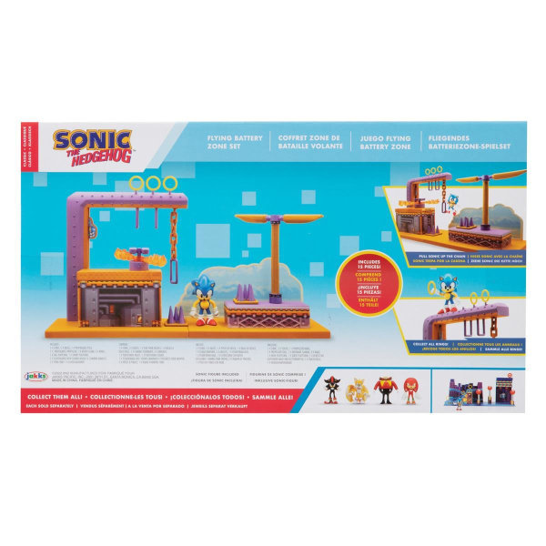 Sonic Flying Battery Zone Lekset multifärg