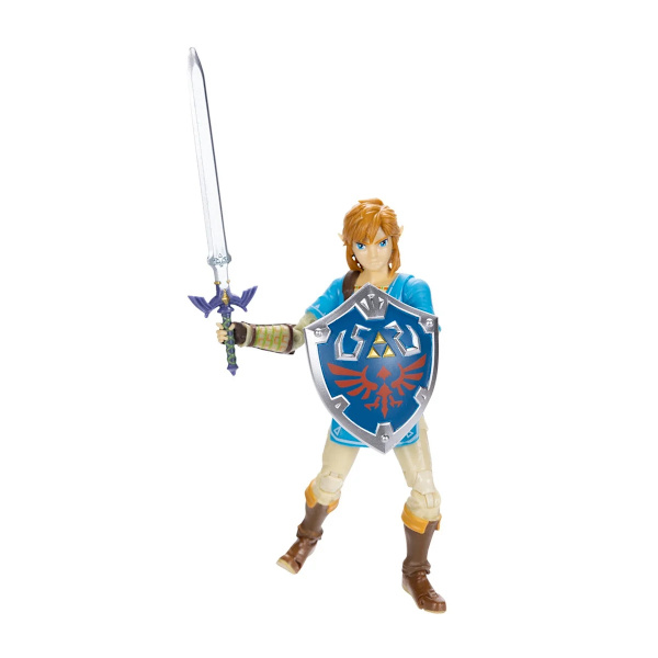 Zelda Figur Link with Master Sword and Shield multifärg