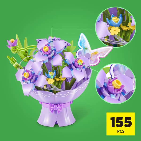 Max Premium Bouquets LED Lila multifärg