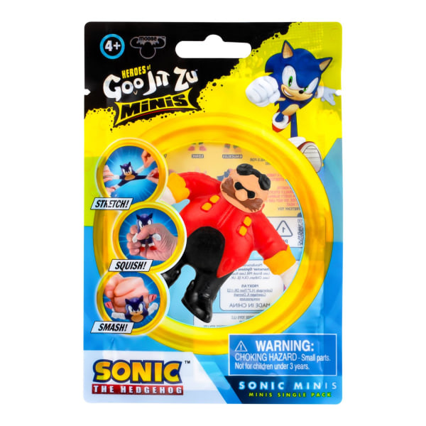 Goo Jit Zu Minis Sonic Dr. Eggman MultiColor Dr. Eggman
