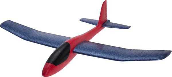 Glidflygplan Jumbo 84cm Röd/Svart