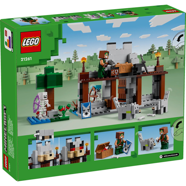 LEGO® Minecraft® Vargfästningen 21261 multifärg