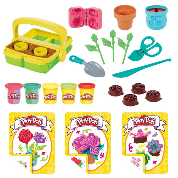 Play-Doh Blommande växter Lekset multifärg