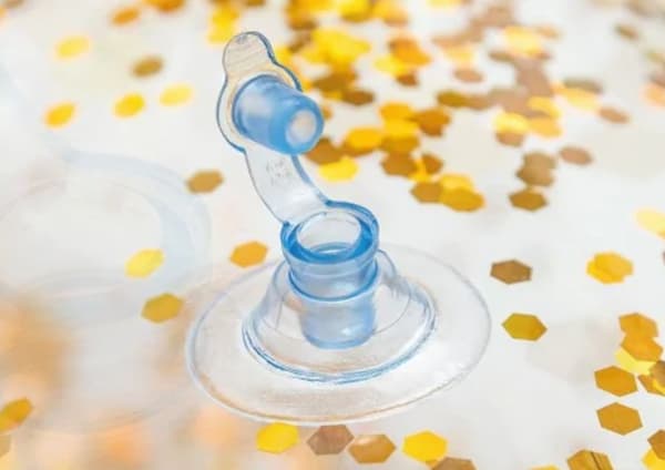 INTEX Glitter Badring Guld Guld