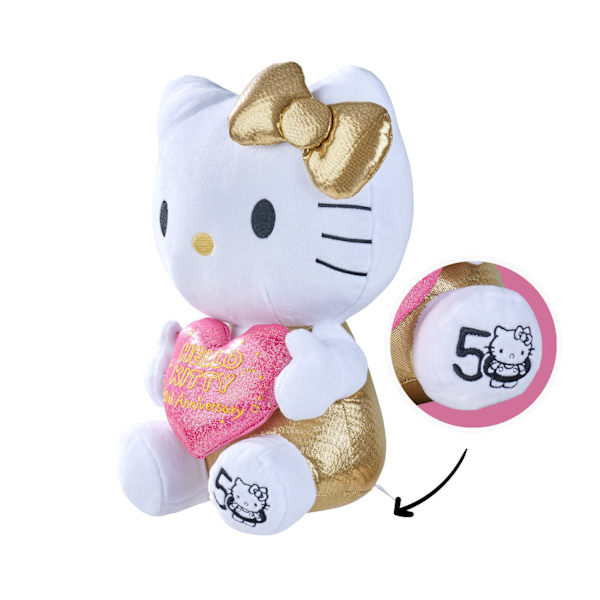Hello Kitty 50th Anniversary Mjukdjur 30cm