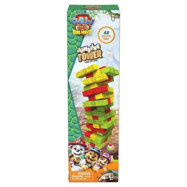Paw Patrol Dino Jumbling Tower multifärg