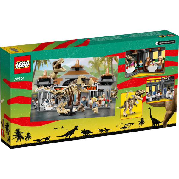 LEGO® Jurassic Park Besökscenter: T. rex & raptorattack 76961