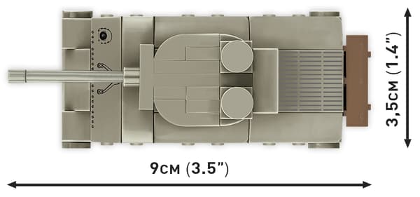 Cobi M4A3 Sherman 1:72 3089 multifärg