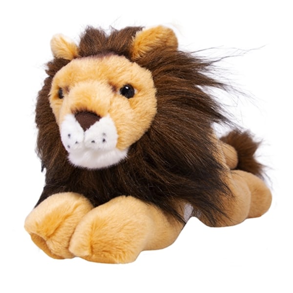 Nordic Teddy Lejon liggande 38cm multifärg